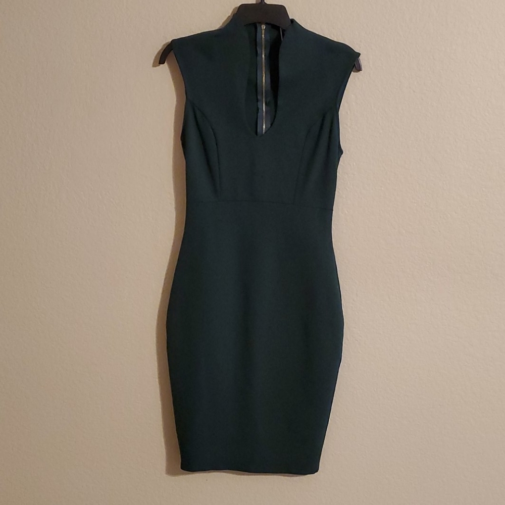 Bodycon Green Windsor Dress